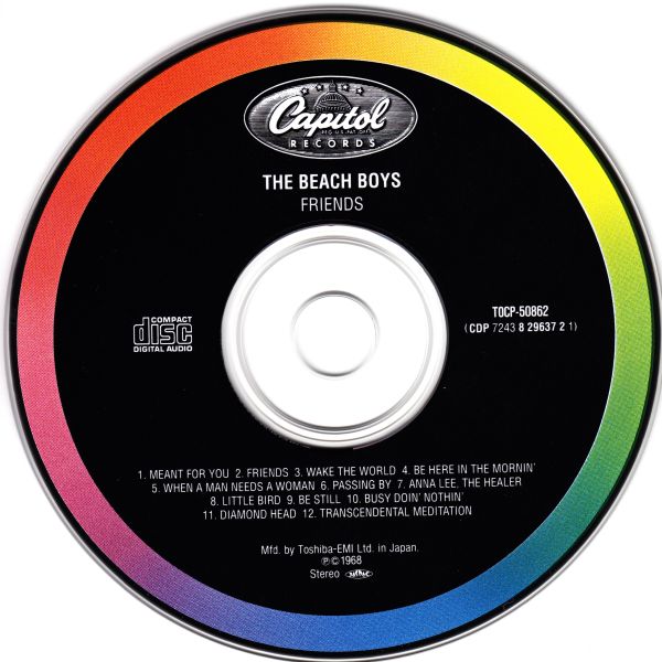 CD, Beach Boys (The) - Friends